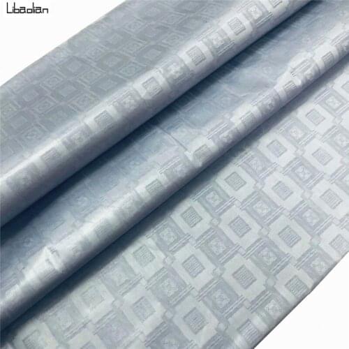 21Colors Stock Fabrics Bazin Riche Fabric Atiku Fabric African 100% Cotton For Men Women Dresses E27-16