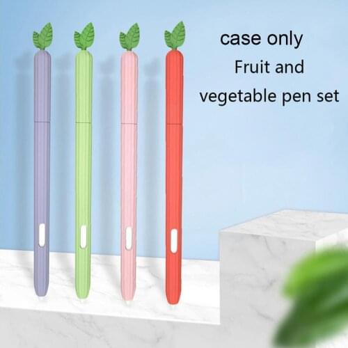 For Samsung Galaxy Tab S6 Lite S7 Pencil Case Cover Non-slip S Silicone S6Lite Tab Pen Protection Colorful Sleeve Table Luxury