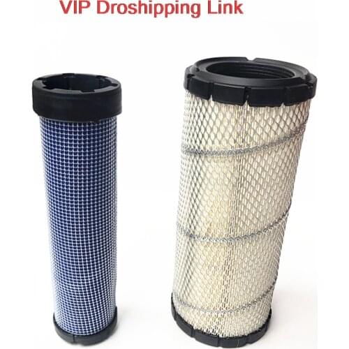 For Yanmar/Shanhe Intelligent/Doosan 60 Air Filter Element Donaldson P822768/822769 Filter Element High Quality Excavator Parts