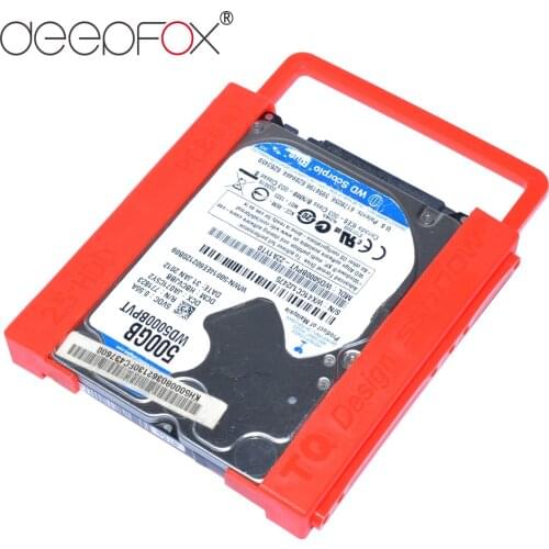 DeepFox HDD Enclosure 2.5 Inch To 3.5 Inch SSD HDD Caddy Adapter Hard Disk Drive Box Support SSD 1TB 2TB