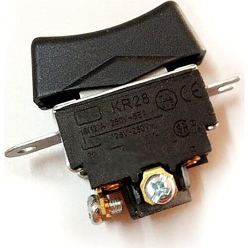 KR28 Electric Wrench Rocker Switch with Screws 3 Positions Double Side Momentary Repair Part for 6906 6905B Accessories