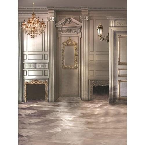 Life Magic Box backgrounds Big chandelier photo board backdrop S-1858