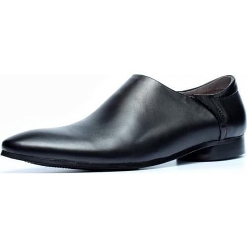 High Quality Genuine leather Mens Oxfords Flat Wedding Party Dress Shoes Man Formal Suit Dress Shoes