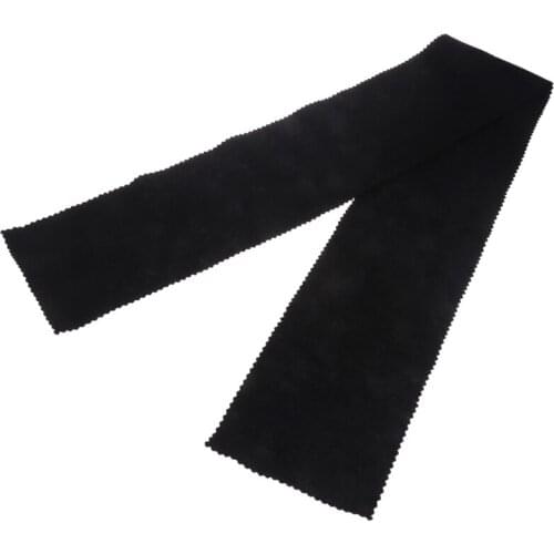 88 Keys Black Soft Piano Key Cover Keyboard Dust Proof Moisture Flannel Cloth