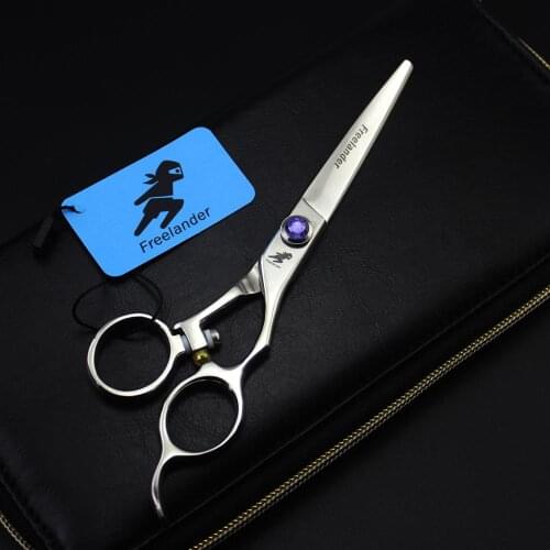6" swivel scissors Flying shear Rotary handle 440C hairdressing barber scissors hair cutting shears rotary haircut shears