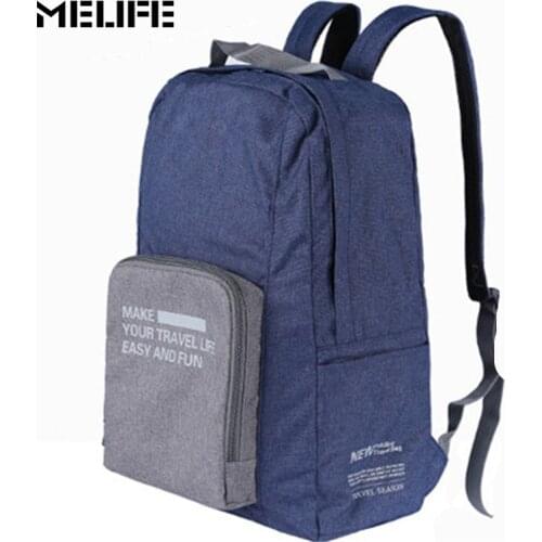 MELIFE Portable Sport Bag Women Men Climbing Backpack Mountaineering Rucksack Sports Bags Travel Folding backpacks For Unisex