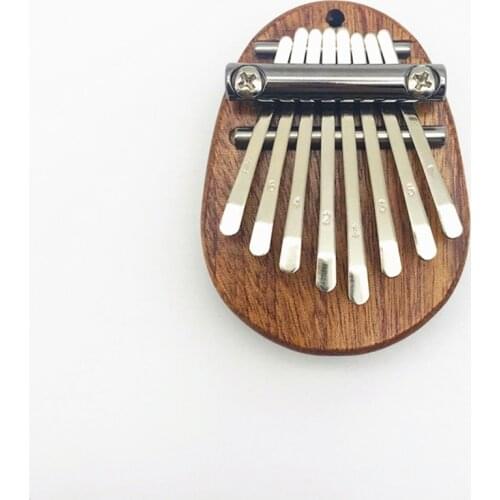 Portable 8 Key Mini Kalimba Finger Thumb Piano Marimba Musical Instrument Gift Colorful Kalimba Music Instrument Children Gift