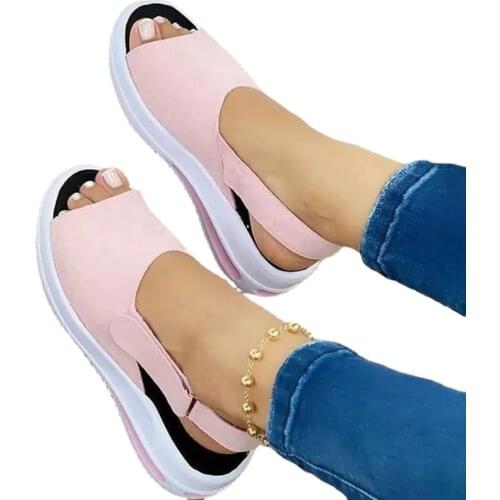 Casual Womens Sandals Platform Summer Womens Shoes Chaussure Open Toe Femme Luxury Sandal New Brand Shoes Women Sandalias