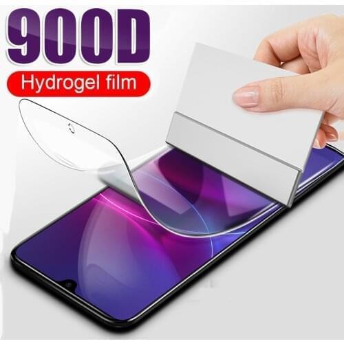 Transparent Phone Cases For Motorola Moto E7 Power Case Hydrogel Film Soft Clear Moto E7 Plus Screen Protector