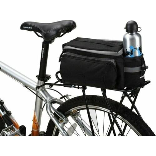 6L Bicycle Rear Seat Pannier Bag Pouch Waterproof Removable Cycling Bike Basket Handbag Trunk Storage Bag Bicycle Accessories