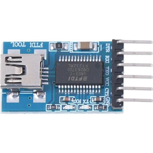 1Pcs FT232RL USB To Serial Adapter Module USB TO RS232 Max232 Download