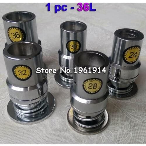 1PC/ One #36 Fabric Covered Button Mould Tool Mold Press Die Assembly Tool For Round Bread Shape Top Button Diy Free Shipping