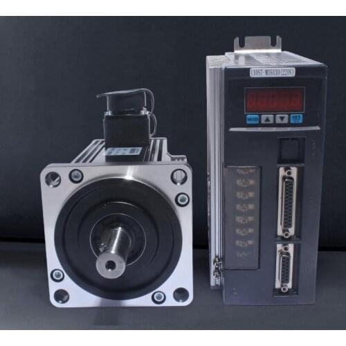 130ST-M07725 AC servo motor kit 7.7N.M 2KW driver AASD-30a