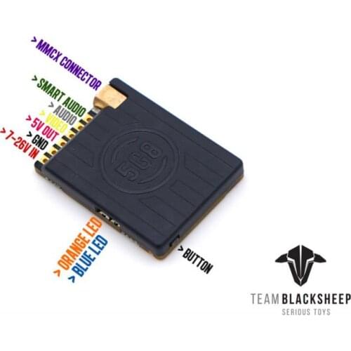 27x20x4mm Original TBS UNIFY PRO 5G8 HV RACE 2 25mW 100mW 400mW Adjustable 5.8G VTX SMARTAUDIO MMCX 2-6S for FPV Racing Drones