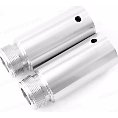 39mm Fork Tube 3in Extensions Fit For Harley Dyna Glide Sportster XL 883 1200 48