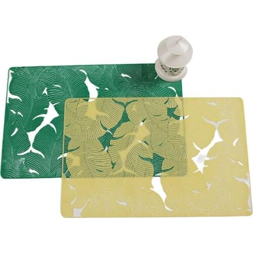 60% Hot Sale Table Pad Eco-friendly Wear Resistant PVC Thermal Insulated Table Cushion Decor for Home