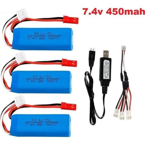 7.4V 450mah/500mah/520mAh Li-po Battery 801844 for wltoys Mini-q K969 K989 K999 P929 P939 A202 A212 A222 A232 A242 A252 XK A600