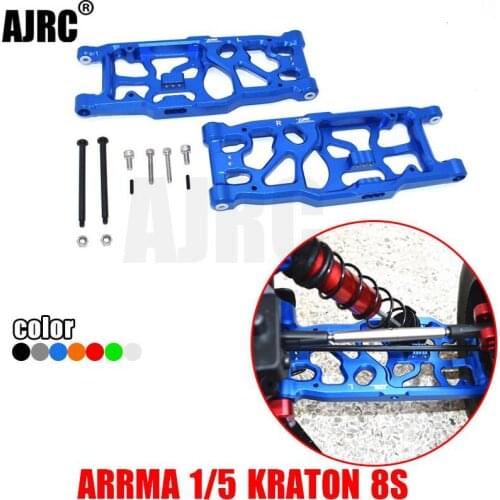 ARRMA 1/5 KRATON 8S ARA110002T1/ARA110002T2 aluminum alloy rear lower A arm rear lower swing arm-1 pair ARA330590+ARA330564