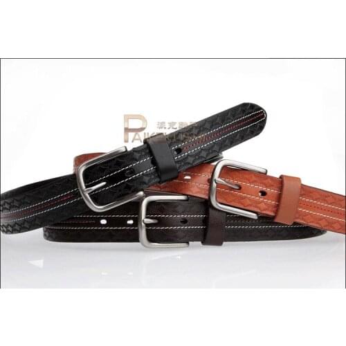 Free Shipping,2018 new style fashion,men' 100% Real cowhide buckle belt.brand genuine leather belts,formal gift sales