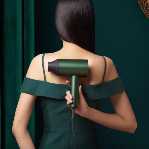 SHOWSEE A5-R G Anion Hair Dryer Negative Ion hair care Professinal Quick Dry Home 1800W Portable Diffuser Constant