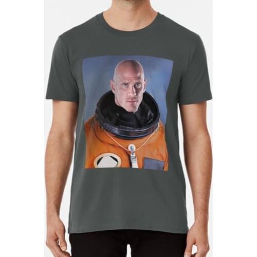 Johnny sins T shirt johnny sins astronaut space talent moon bald icon portrait