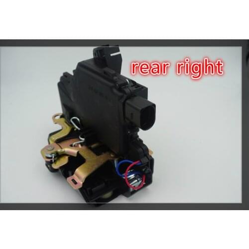 Rear Right Door Lock Mechanism For VW GOLF BORA LUPO PASSAT B5 MK4 3B4839016A RR For SEAT Skoda