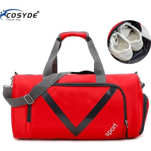 New Waterproof Oxford Cloth Sports Gym Bag Outdoor Camping Travel Bags For Men And Women Fitness Training Large Capacity Pouch