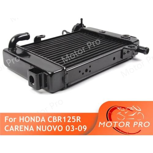 Motorbike Radiator For Honda CBR125R CARENA NUOVO 2003 - 2009 Cooling Cooler CBR 125 R CBR125 2004 2005 2006 2007 2008