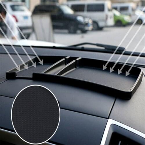 Multi-color Car Non-Slip Mat Decoration Silicone Car Non-slip Pad Holder Dashboard Key GPS Phone Holders