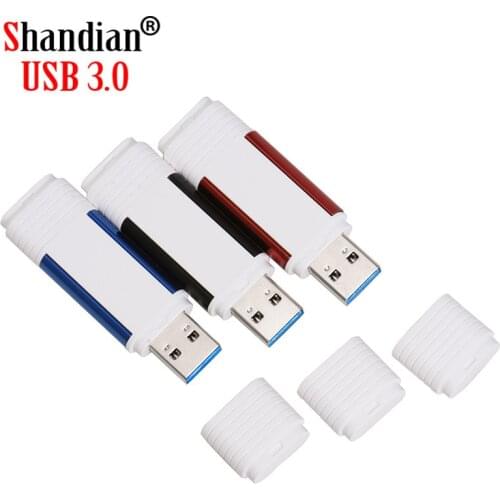 SHANDIAN 100% Werkelijke capaciteit USB 3.0 Type-C usb flash drive pen drive 68 GB/32 gb /16 gb/8 gb flash drive memory Stic