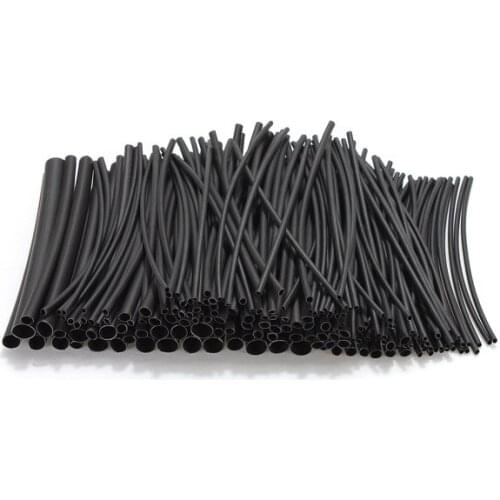 High Quality 2: 1 Heat Shrink Tubing 180 Pack 0.5mm / 0.75mm / 1.25mm / 1.5mm / 2.5mm / 3mm Casing Casing Kit