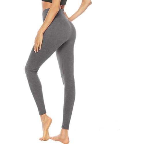 High Waist Women Workout Leggings Push Up Hip Sexy Leggings Breathable Absorb Sweat synthetic Fitness Pants for Sports Gym Black