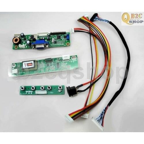 LCD Controller Board DIY Kit VGA (RTD2270L)Driver LVDS Inverter Converter - Turn LCD to Monitor for 1024X768 LTN141X8-L00