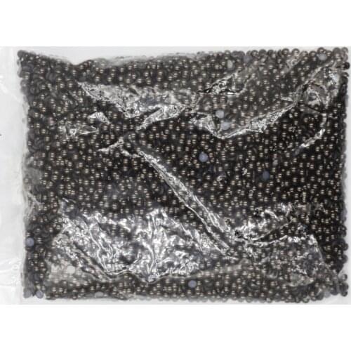 2mm,4mm,6mm,8mm,10mm,12mm,14mm Dark Coffee Color Flat back ABS round Half Pearl beads, imitation plastic half pearl beads