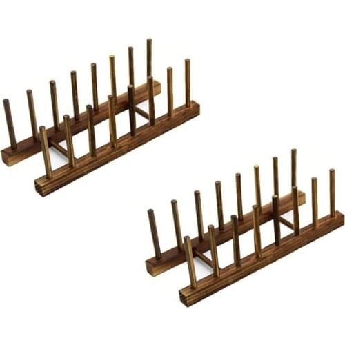 Wooden Decorations, Kitchen Utensils Racks, Dishes Decoration Storage Racks