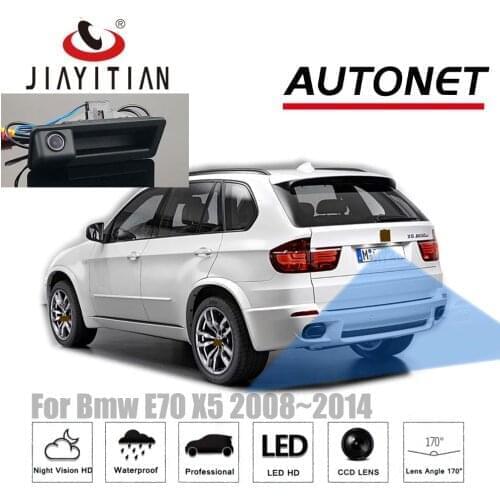 Trunk Handle Rear View Camera For BMW X5 E70 2008 2009 2010 2011 2012 2013 2014 CCD/Night Vision/Backup Reverse Parking Camera