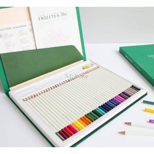 Tombow Dragonfly IROJITEN Color Dictionary Color Collection pencil ,Nature 36 Colors Paint Pencils CI-RSA36C,Art supplies