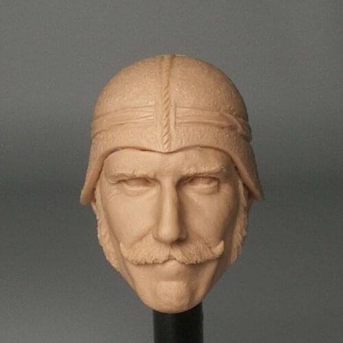 Blank 1/6 Scale Gangs Of New York The Butcher Bill Head Sculpt Unpainted Fit 12" Figure