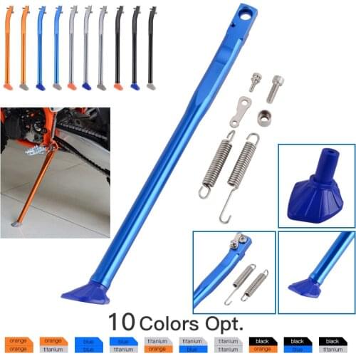 NICECNC Parking Side Stand Kickstand For KTM EXC Racing SX XC XCW XCWF EGS MXC 125 200 250 300 380 400 450 520 525 1998-2007
