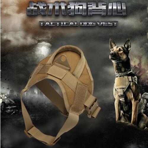 Tactical Training Chest Strap Tactical Training Dog Vest Lightweight Patrol Suit Four Seasons General Canine Vest Tactical Suit