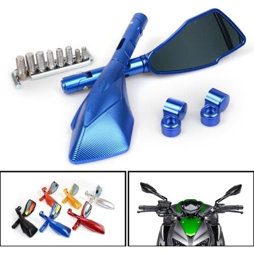 Universal M8 M10 CNC Aluminum motorcycle rearview Side mirror For Suzuki GSXR GSX-R 600 750 1000 K1 K2 K3 K4 K5 K6 K7 K8 K9