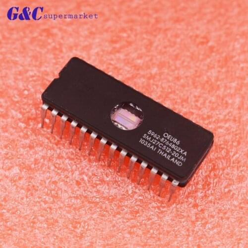 1/5PCS SMJ27C512-20JM Encapsulation:DIP 28PINS diy electronics