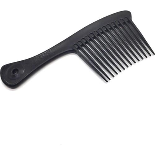 1pc Large Wide Tooth Comb Hair Detangling Hairdressing Rake Comb Suitable For Salon Home Use Plastic Heat-resistant Tool