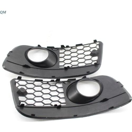 13MF 1 pair Fog Light Open Vent Grilles For V~olkswagen for V~W for Jetta MK5 06-09
