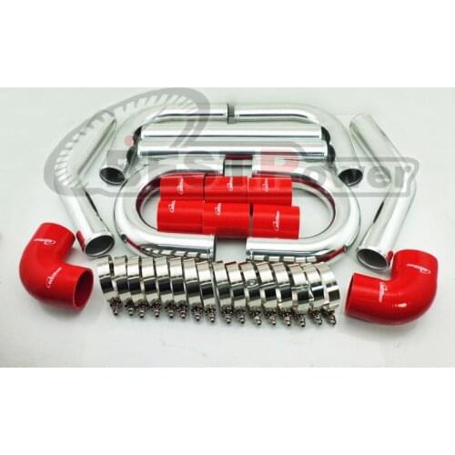 2" INCH / 51mm UNIVERSAL 2MM THICKNESS ALUMINUM INTERCOOLER TURBO PIPE PIPING