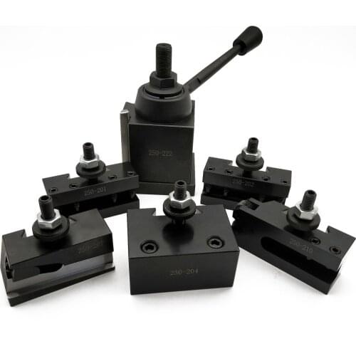 250 Wedge Type Quick Change Toolpost Tool Holder Steel Tool Rest Tool Post Quick Change Tools Kit Tool Post For Lathe Tools