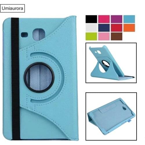 360 Rotating Case For Samsung Galaxy Tab A A6 7.0 T280 T285 SM-T280 SM-T285 Smart Tablet Cover Flip Stand Case For Tab 3 4 7