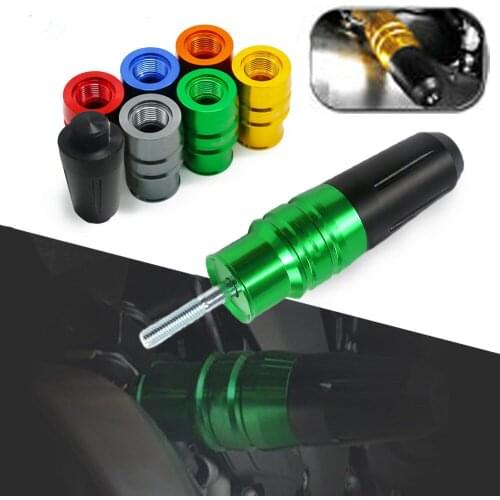 Motorcycle Accessories CNC Exhaust Sliders Crash Protector Frame Crash Pads For KAWASAKI NINJA ZX-6R ZX6R ZX 6R ZX-636 ZX636