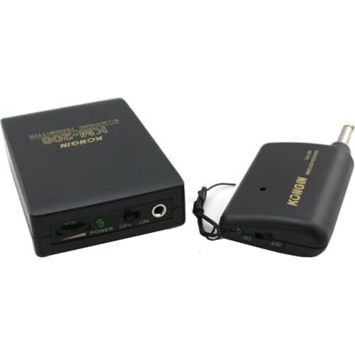 Wireless FM Receiver Lavalier Lapel Clip Microphone Mic System