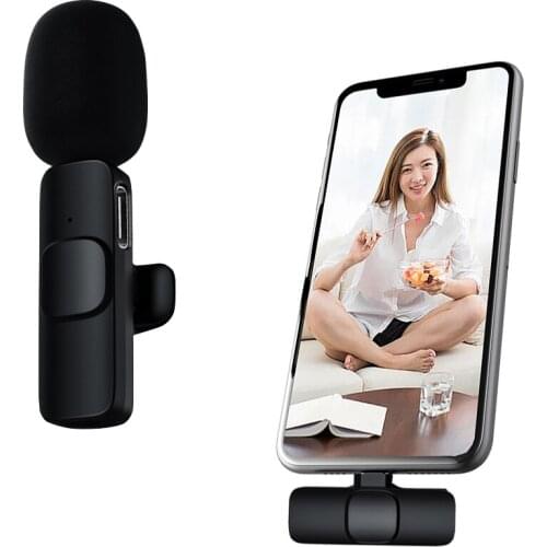 Live Broadcast Mic Type C Wireless Microphone System USB C Video Recording Mic for HUAWEI XIAOMI Cellphone Mobile